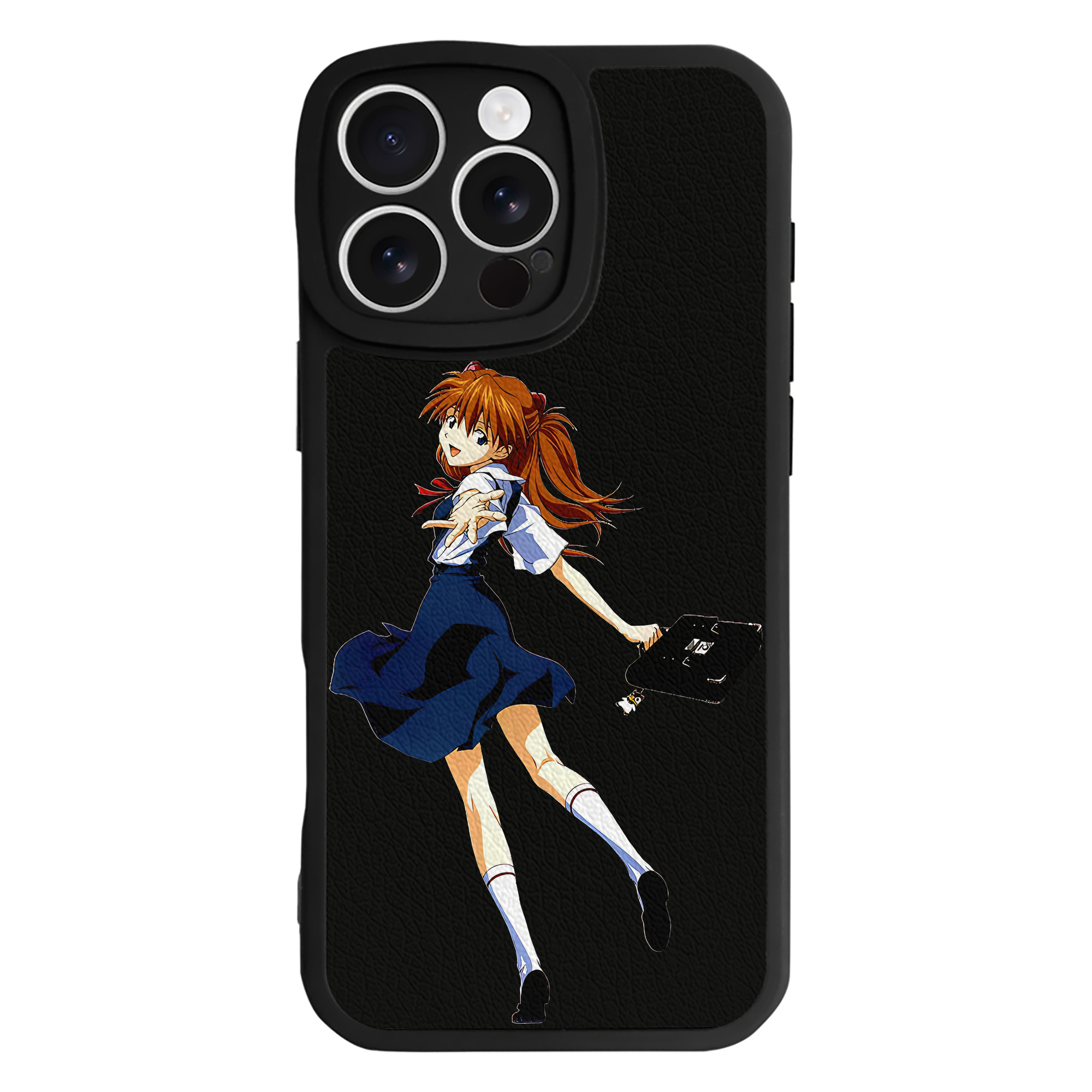 （画像用） EVA 新世紀エヴァンゲリオン 【iPhone 16シリーズ対応】シリコンスマホケース（レザー調） 材質：シリコン